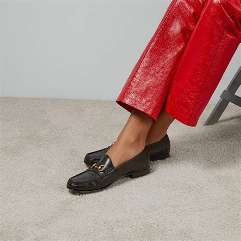 gucci 1953 horsebit loafer womens|gucci horsebit detailed leather loafers.